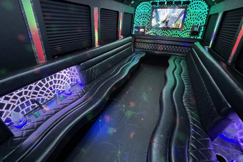 Kent Limo Bus Interior