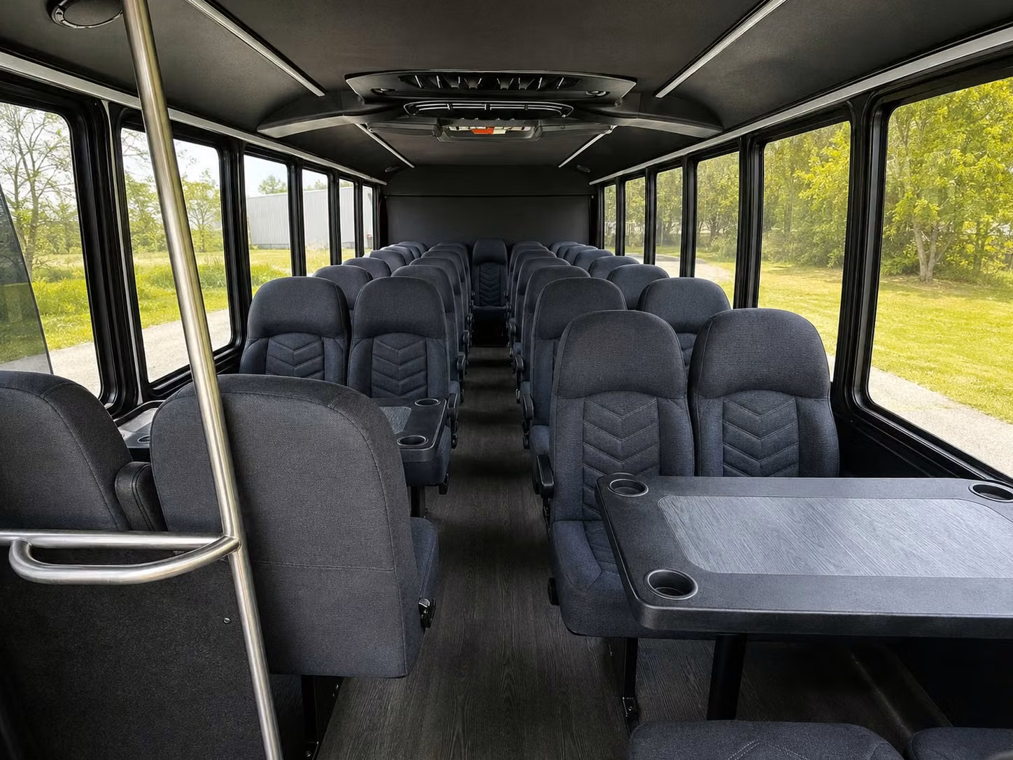 20 passenger minibus interior