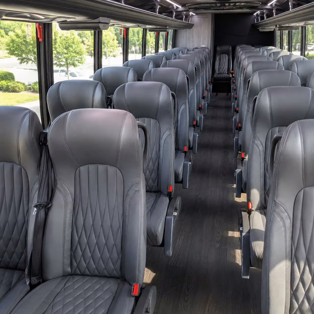 35 passenger minibus inside