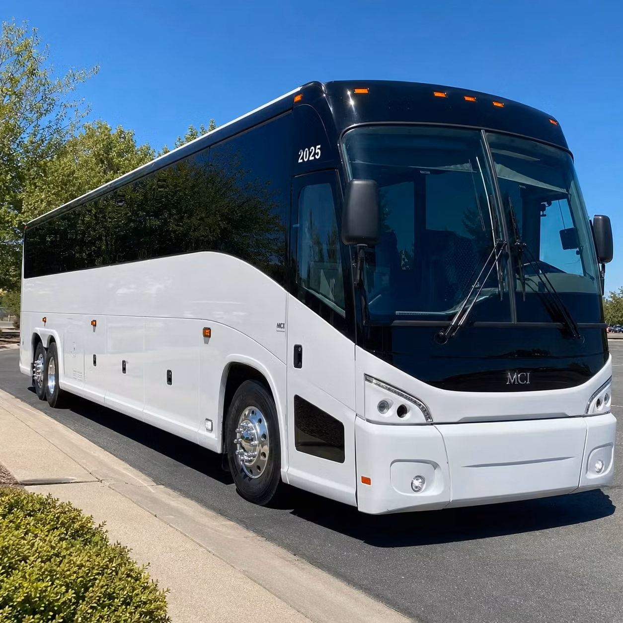 56 passenger charter bus