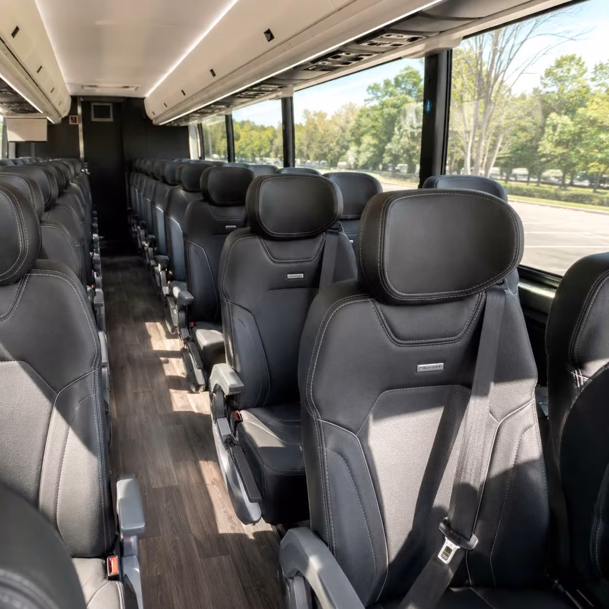 charter buses for federal training events and government conferences in kent