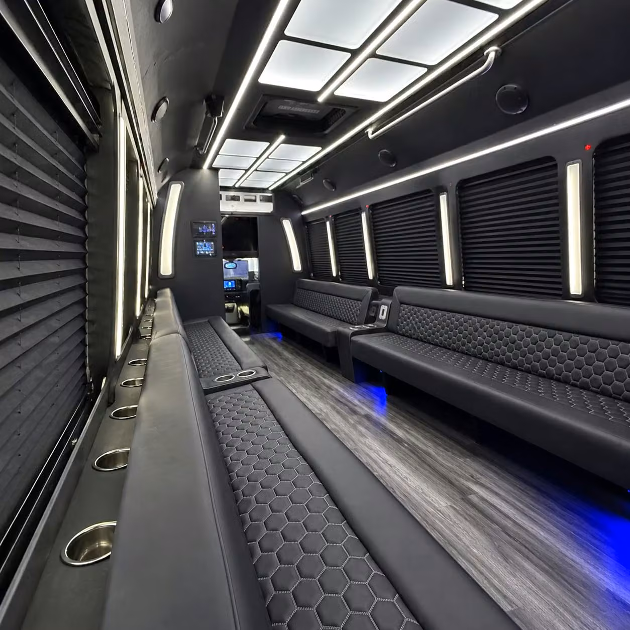 party bus interior