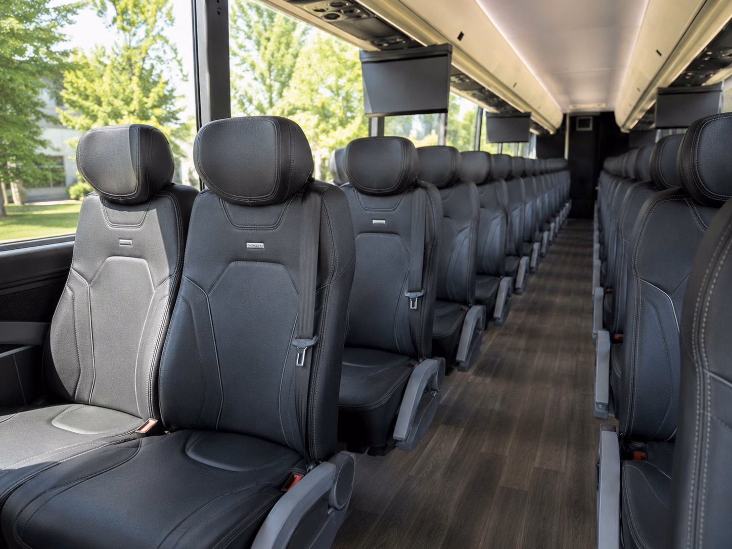 running wedding shuttles all day from ceremony to last call
