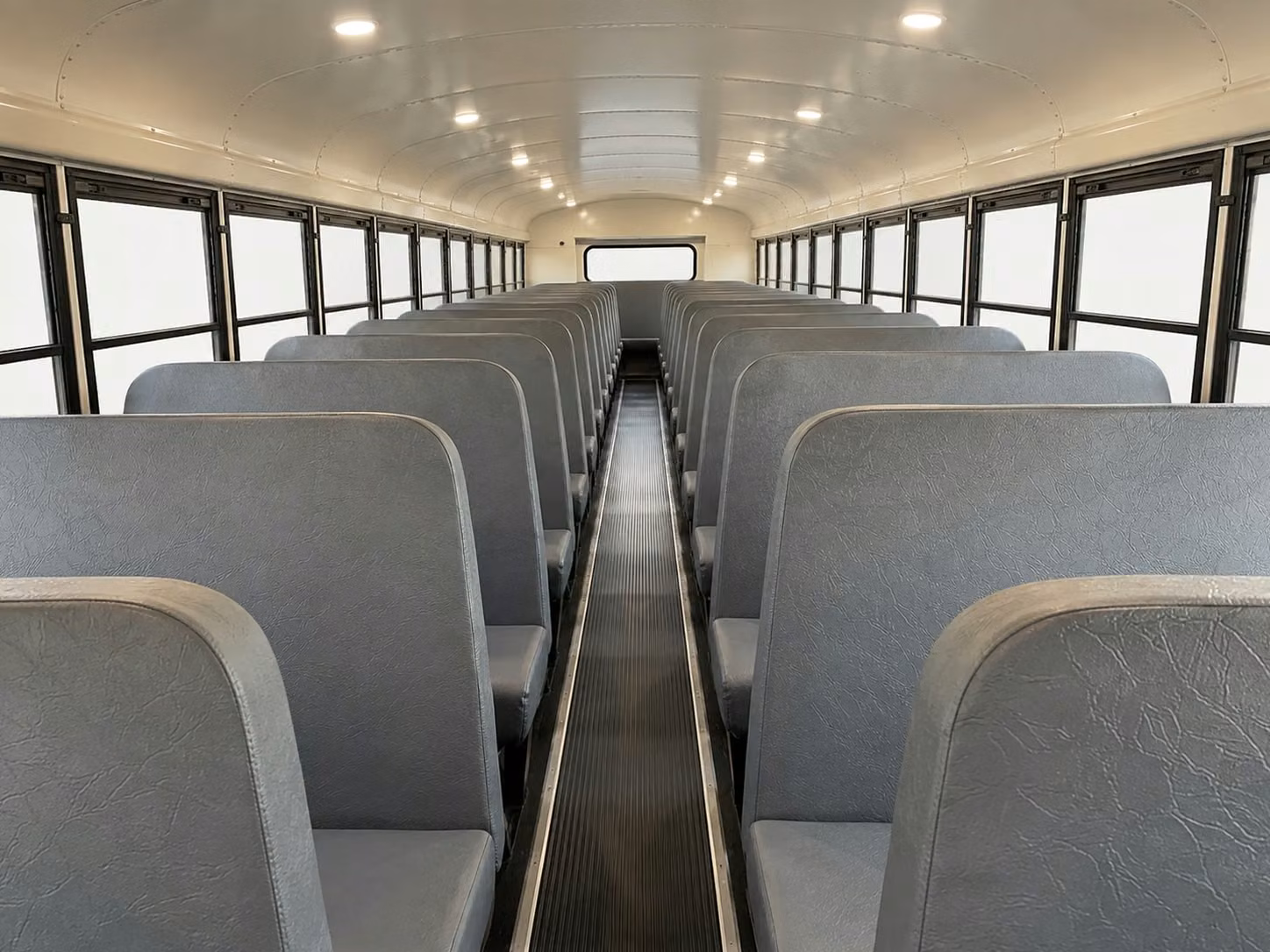 school bus interior
