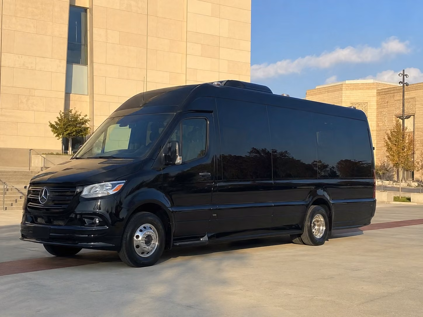 sprinter van with driver